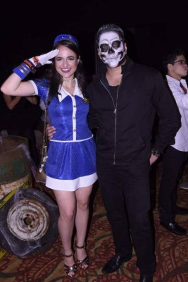 Nicole Maldonado y Mario Delcid.