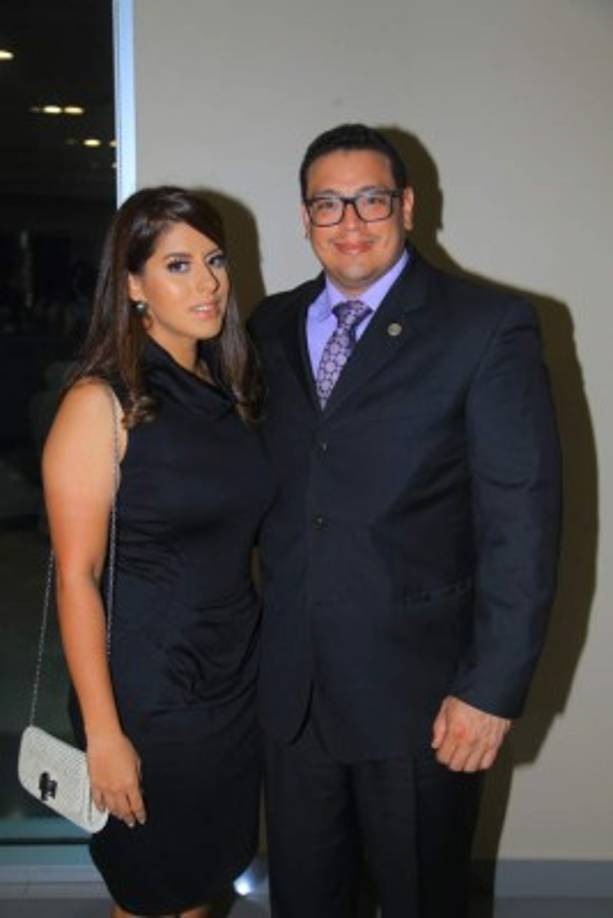 Alexandra y Juan Euceda.