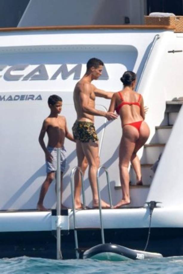 Georgina Rodríguez ha subido la temperatura en las minivacaciones con Cristiano Ronaldo. Foto Grosby Group