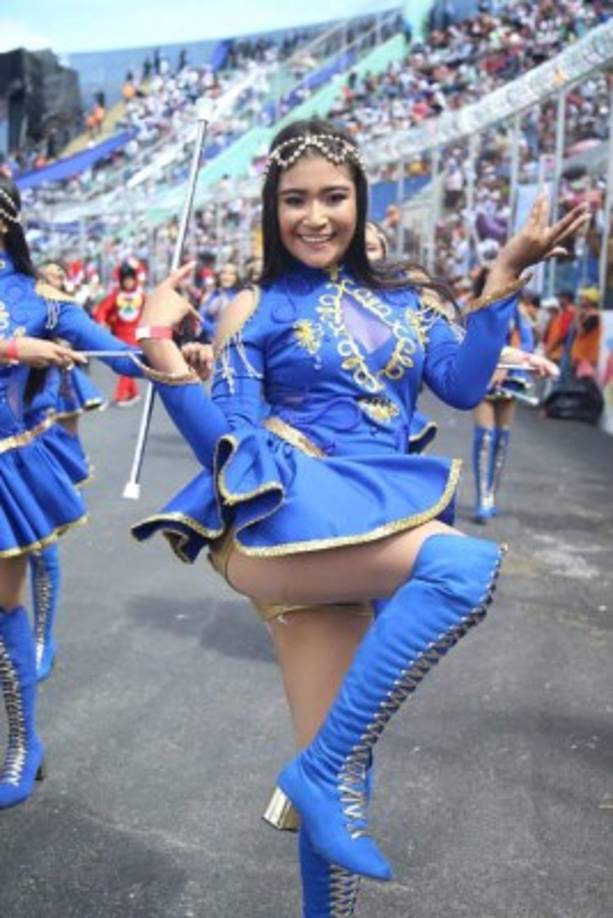 Jackeline Argueta del instituto Moderno de la capital de Honduras.