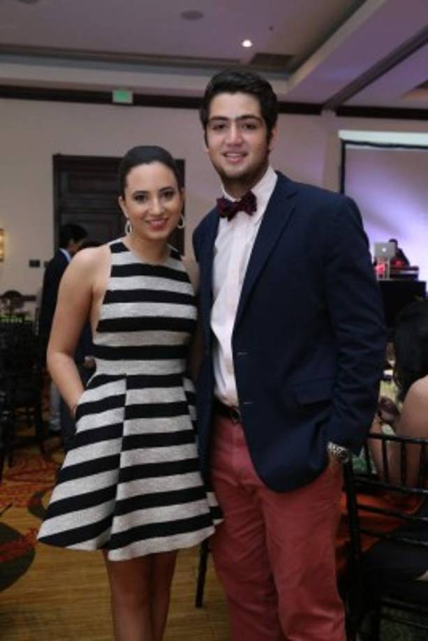 Camille Hawit y Juan Pablo Sabillón.