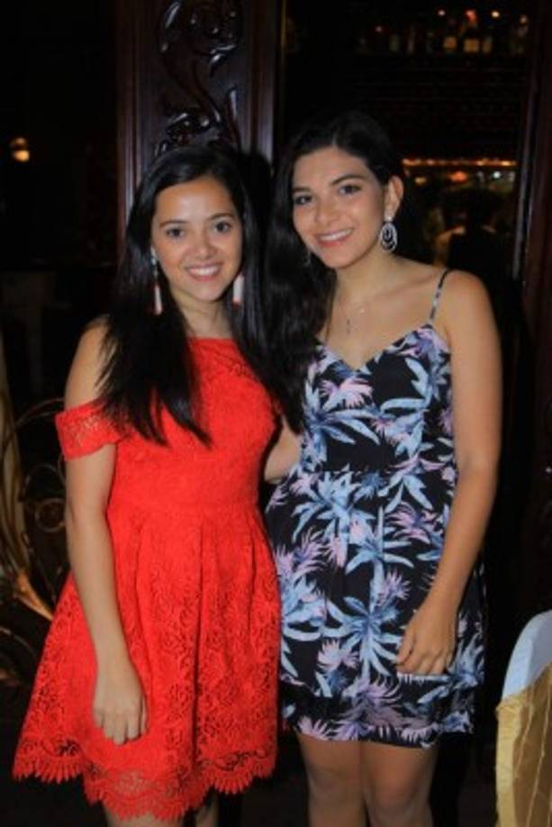 Mariángela Larach y Leyla Faraj.