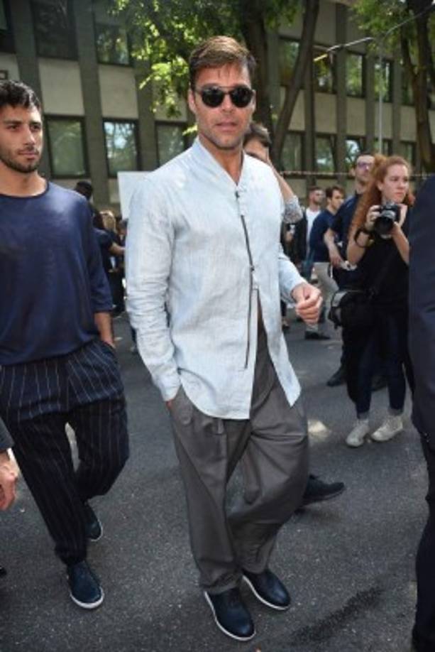 Ricky Martin no se despega de su nuevo amor.