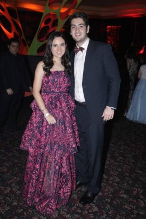 Camille Hawit Rosmo y Juan Pablo Sabillón Canahuati.