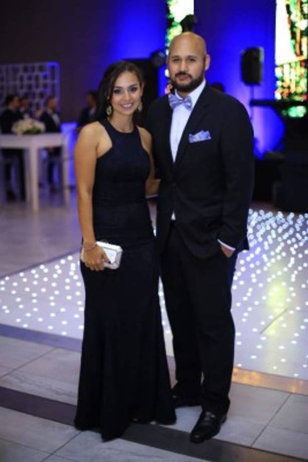 Daniela Saybe y Rolando Monterroso.