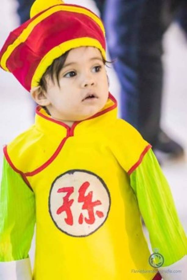 Sin embargo a los niños también les fascina encarnar a sus personajes favoritos de televisión.