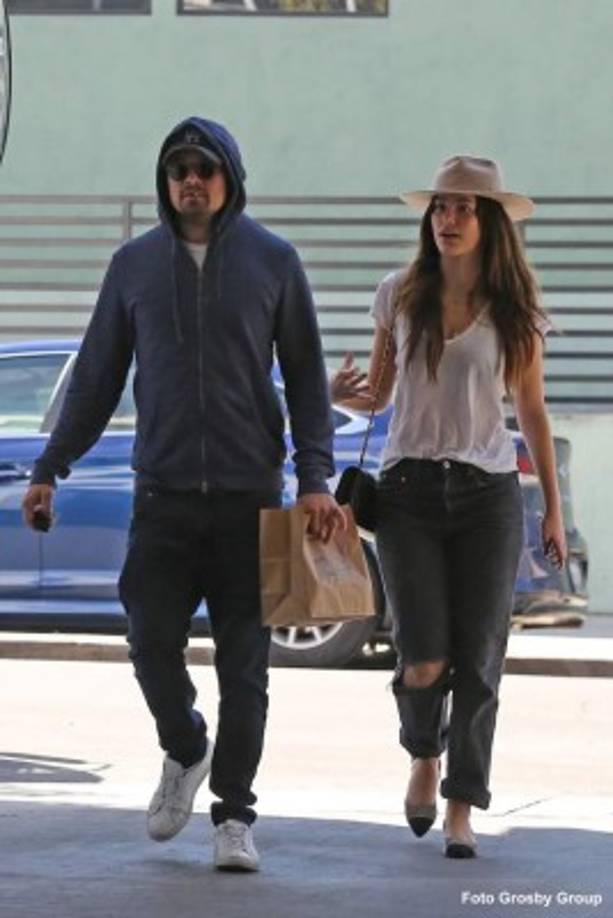 DiCaprio y Morrone fueron vinculados por primera vez en diciembre de 2017, cuando fue vista saliendo de su casa.<br/>