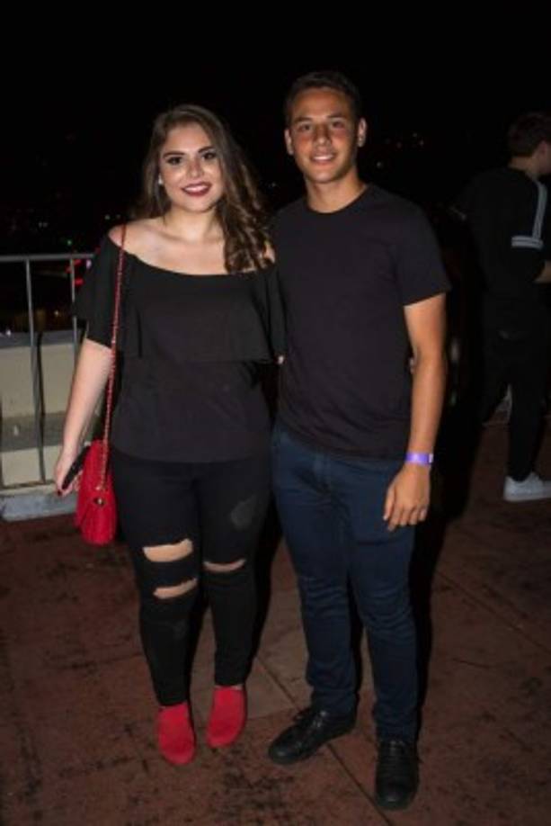 Valeria Boadla y Ricardo Bendaña.