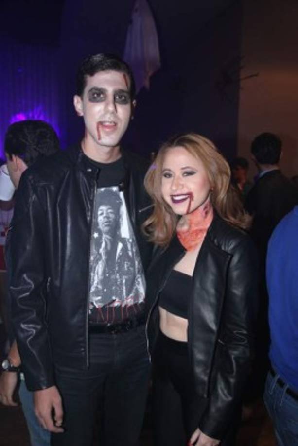 Chris Yuja y Ruth Valladares.