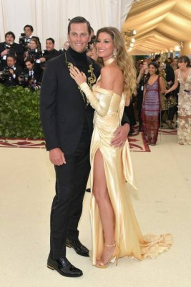 Tom Brady y su esposa, Gisele Bundchen.