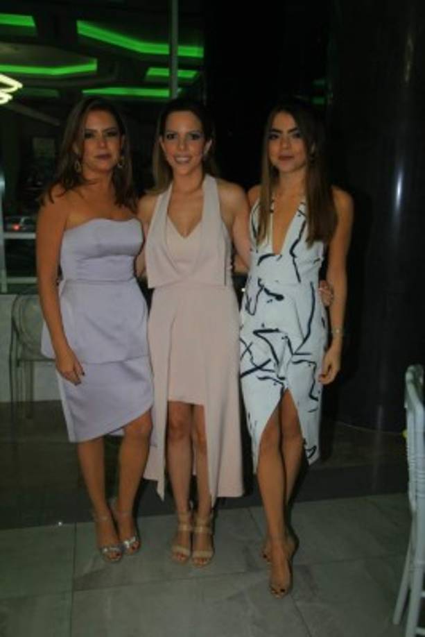 Rebecca, Cristiana y Daniela Lacayo,