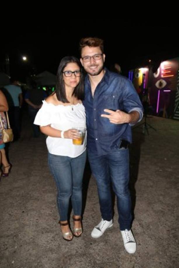 Fabiola Ramos y Jean Paúl Irías.