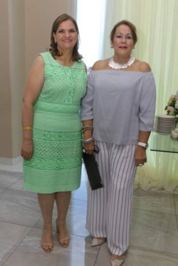 Soad Handal y Lía Bográn.