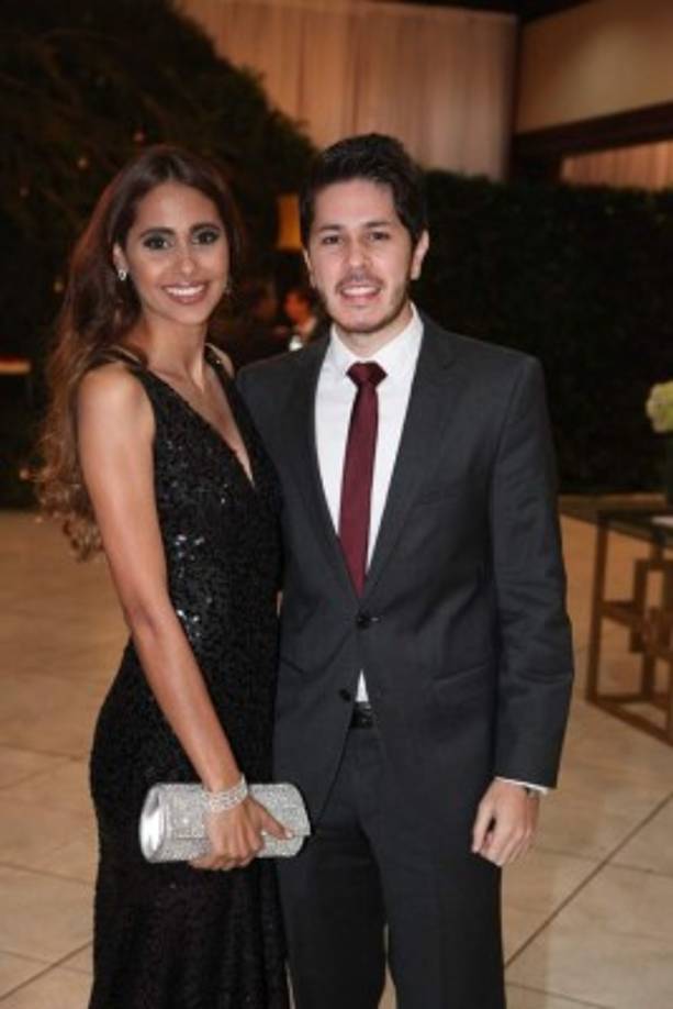 Grace Bográn y Luis Fernando Montañola.