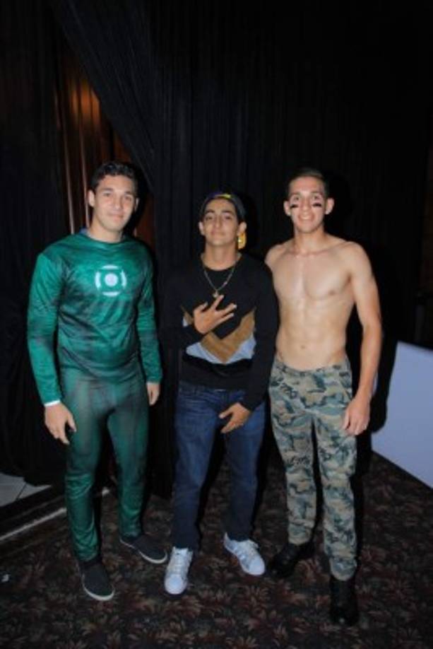 Fritz Heggenbart, Sergio Villar y Hans Heggenbart.