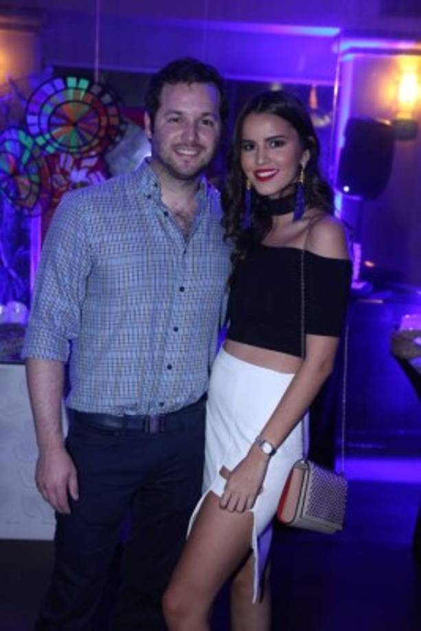 Gabriel Argüello y Marcela Cabeza.