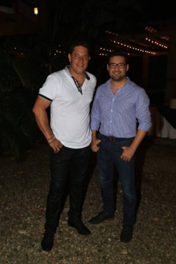 Fernando del Rincón y René Bendaña.