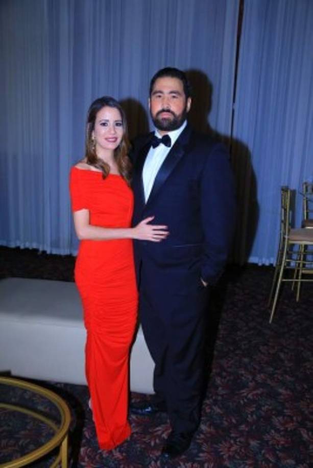 Jessica Handal y Andrés Albir.
