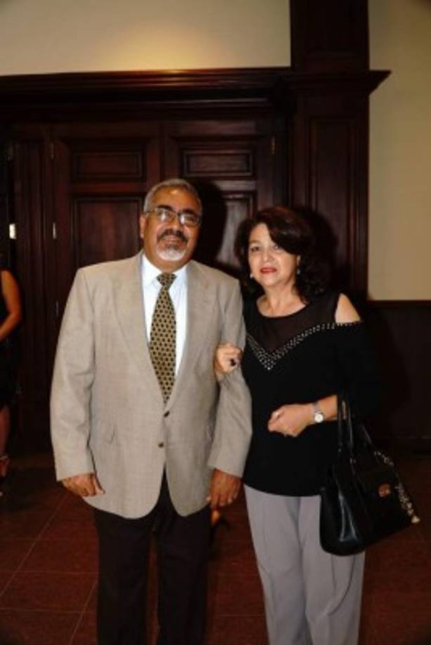 Ricardo y Lorena Irías.