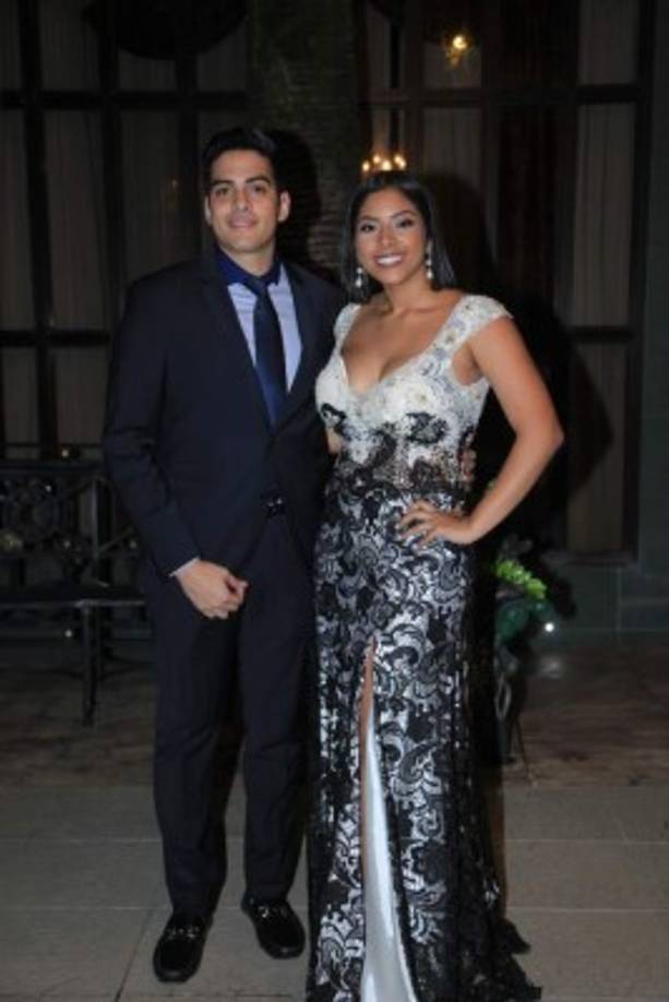 Víctor Martínez y Nicole Midence.