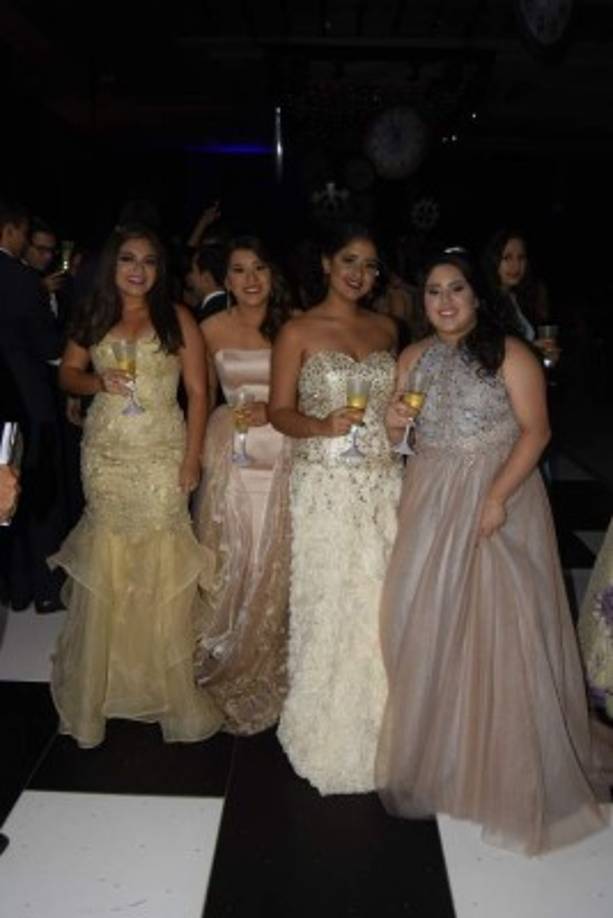 Beverly Turnbul, Andrea Chávez, Karime José y Nathaly Zúniga.
