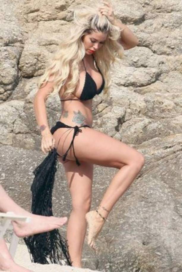 María José López estuvo vinculada con Ronaldinho hace un par de años.