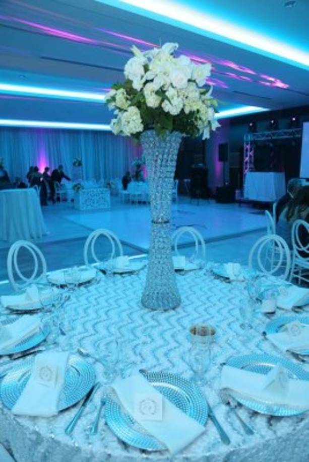 La decoración fue obra de Sandra Rubí.