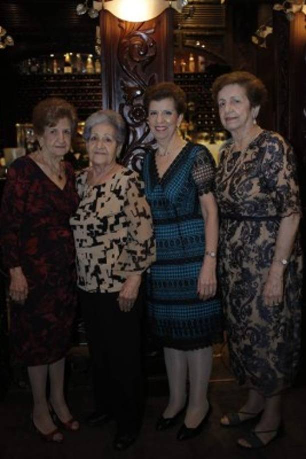 Leyla Chahín, Jeannette Andonie, Soad Ictech y Georgette Sikaffy.