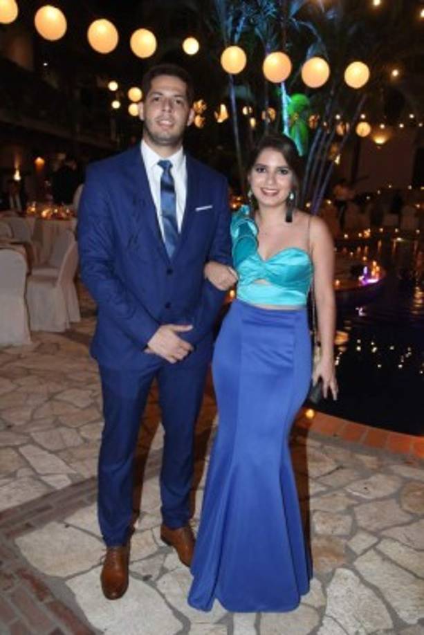 André Paz y Alejandra Alfaro.