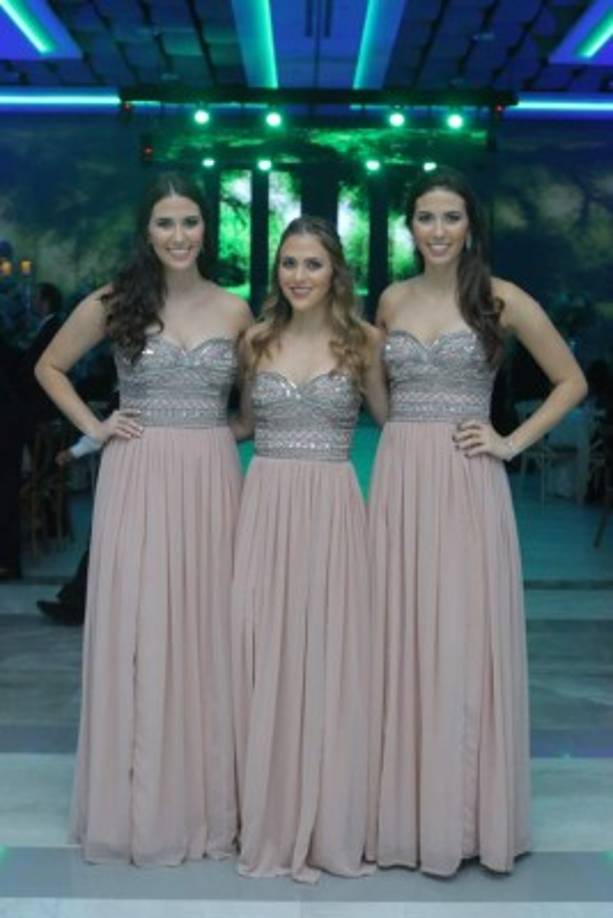 Angie, Erica y Melanie Andonie.