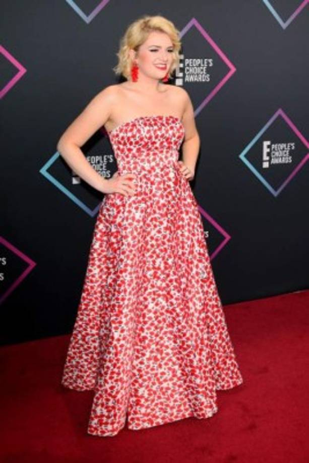 Una de las nominadas de la noche, la cantante Maddie Poppe.