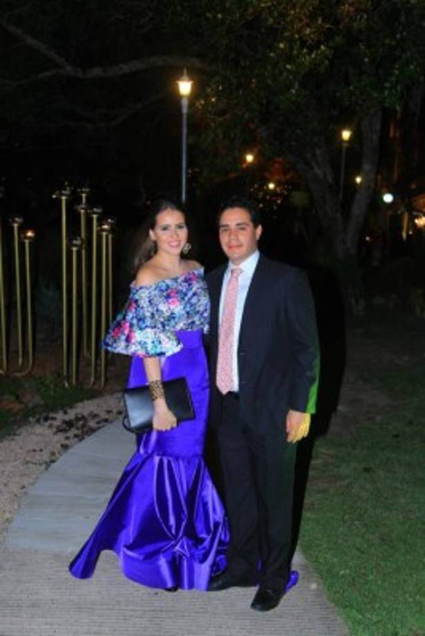 María Andrea Matamoros y Alberto García.