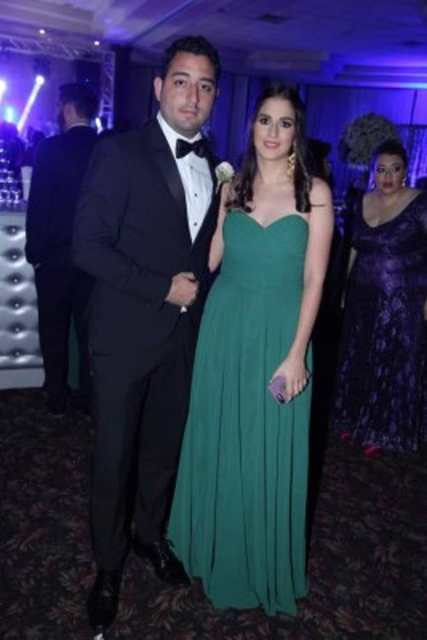 David Dieck y Daniella Bendeck.