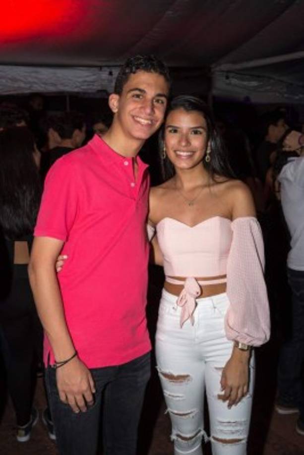 Giancarlo Chahín y Valeria Rodríguez.