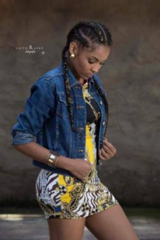 Nataly en su momento acompañó a su padre en Honduras.