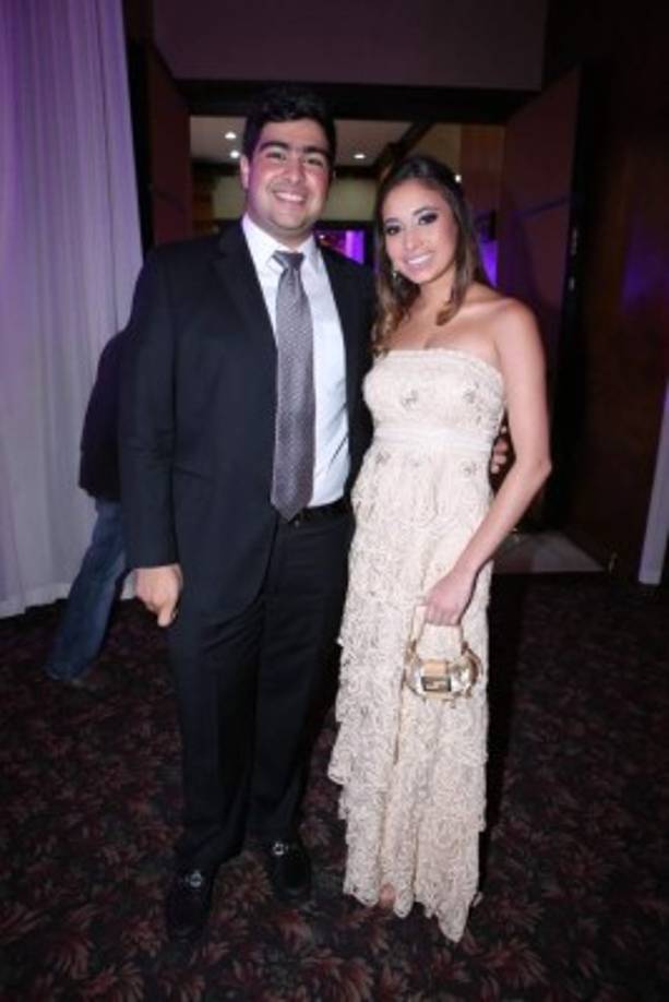 Carlos Larach y Pauline Kafati.