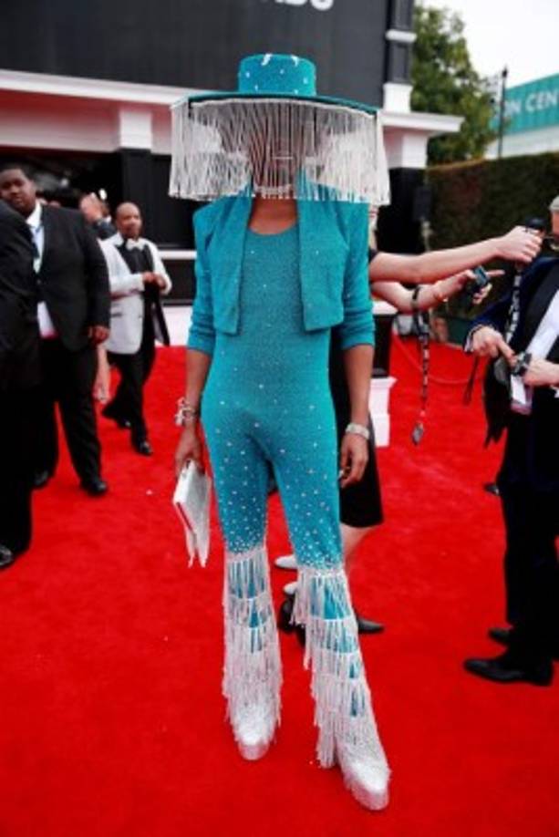 Este fue el atuendo completo de Billy Porter en los Grammys 2020.