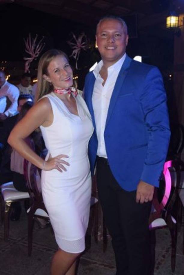 Liz Ruddock y Hernando Martínez.