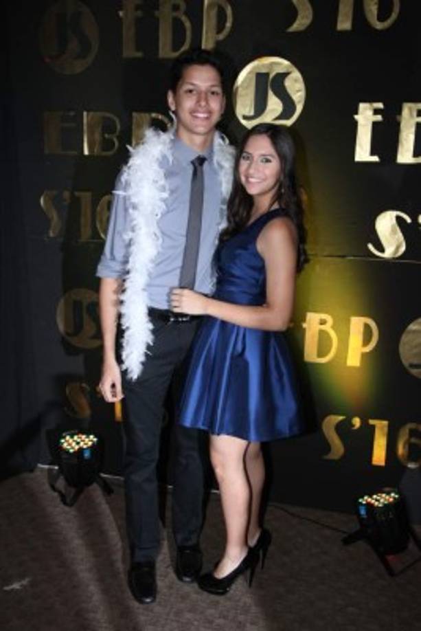 Emilio Santos e Isabella Bográn.