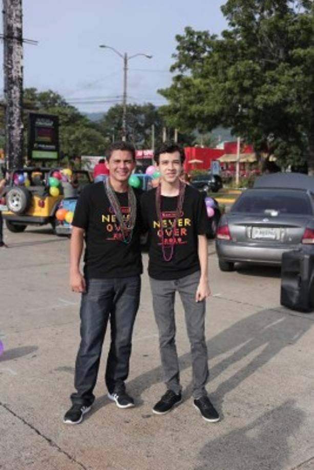 Danny Caballero y José Arriaga.