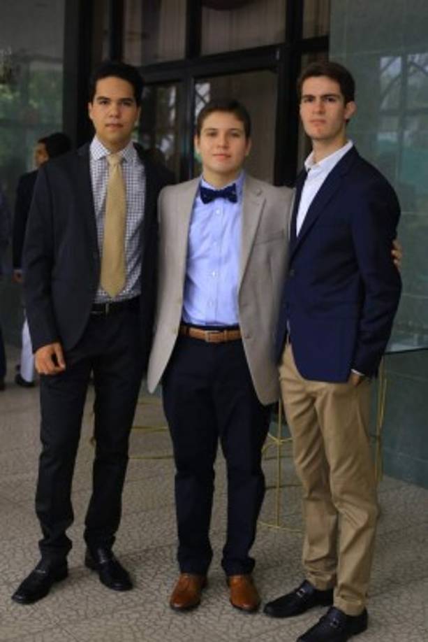 Marcelo Guerrero, Edgardo Altamirano y Gabriel Kharoufeh.