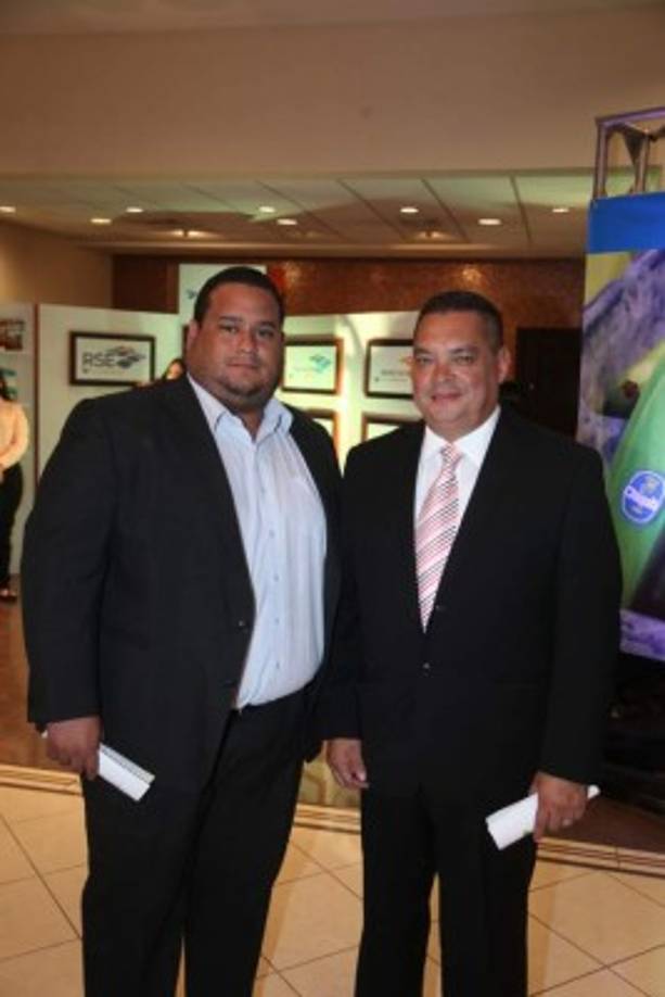 Fernando Raudales y Elvis Rodas.