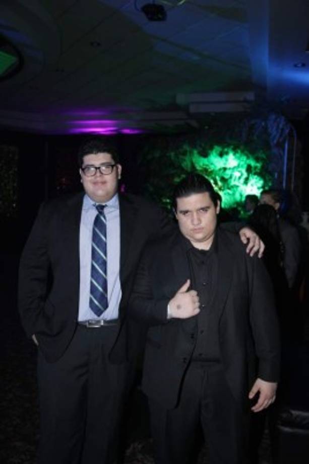 Allan Aplícano y Víctor Alfonso.