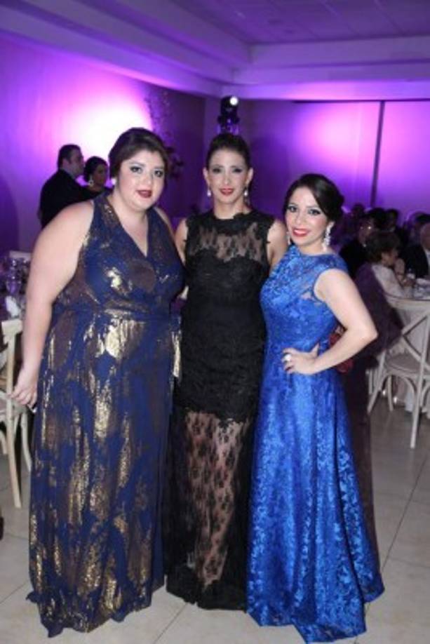 Mayaly Sikaffy, Ivette Ganineh y Tagrid Sikaffy.