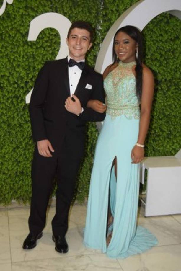 Enrico Beninato y Belkis Ogaldez.