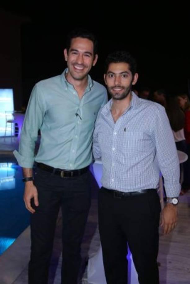 Roger Brito y Giancarlo Casco.