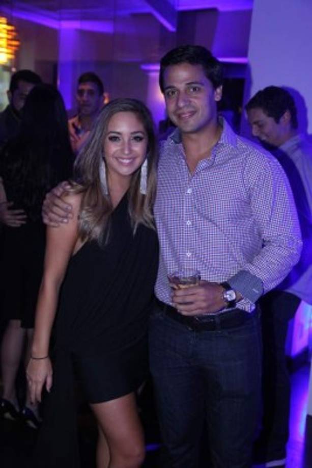 Paola Lázarus y Ramón Medina.