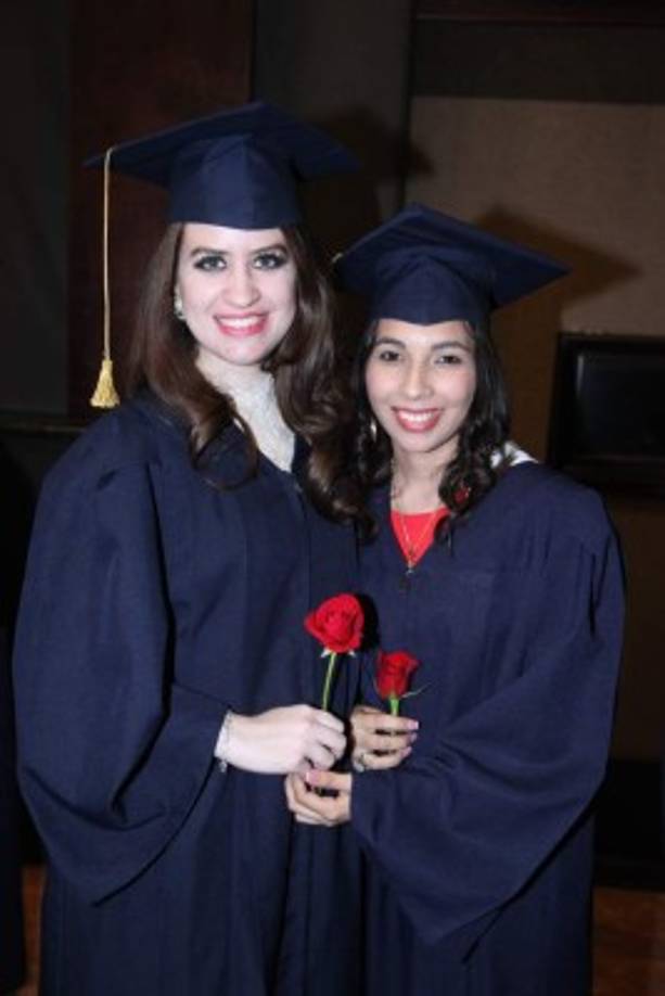 Dafne Izaguirre y Astrid Tróchez.
