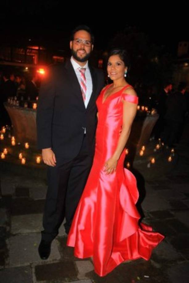 David Rivera y Lizeth Durán.