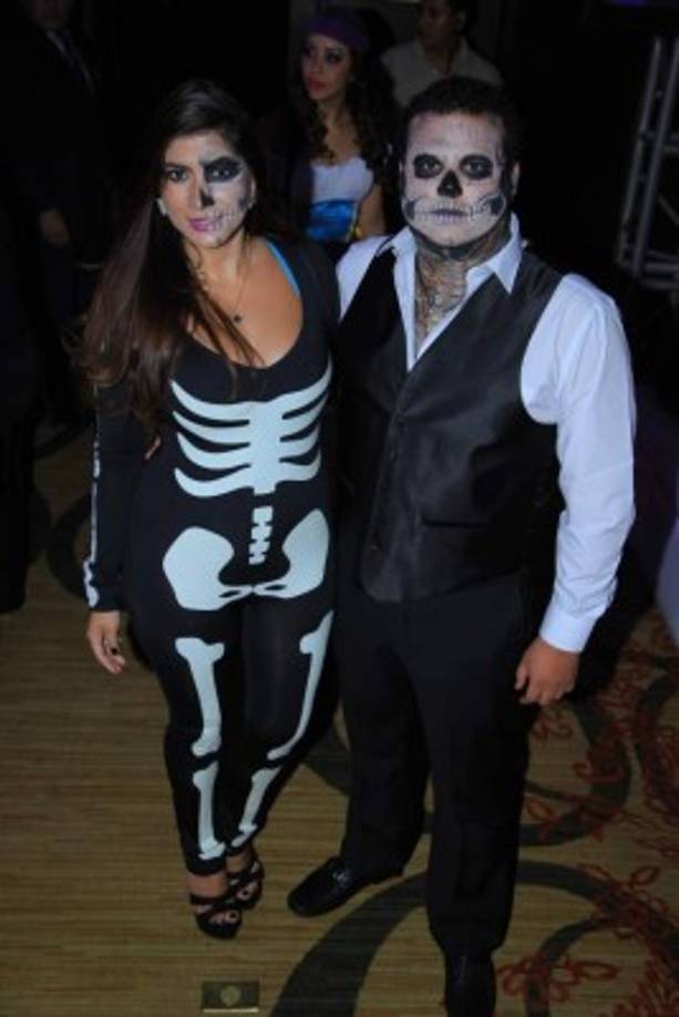 Stefanie Ruano y Julio Sabillón.